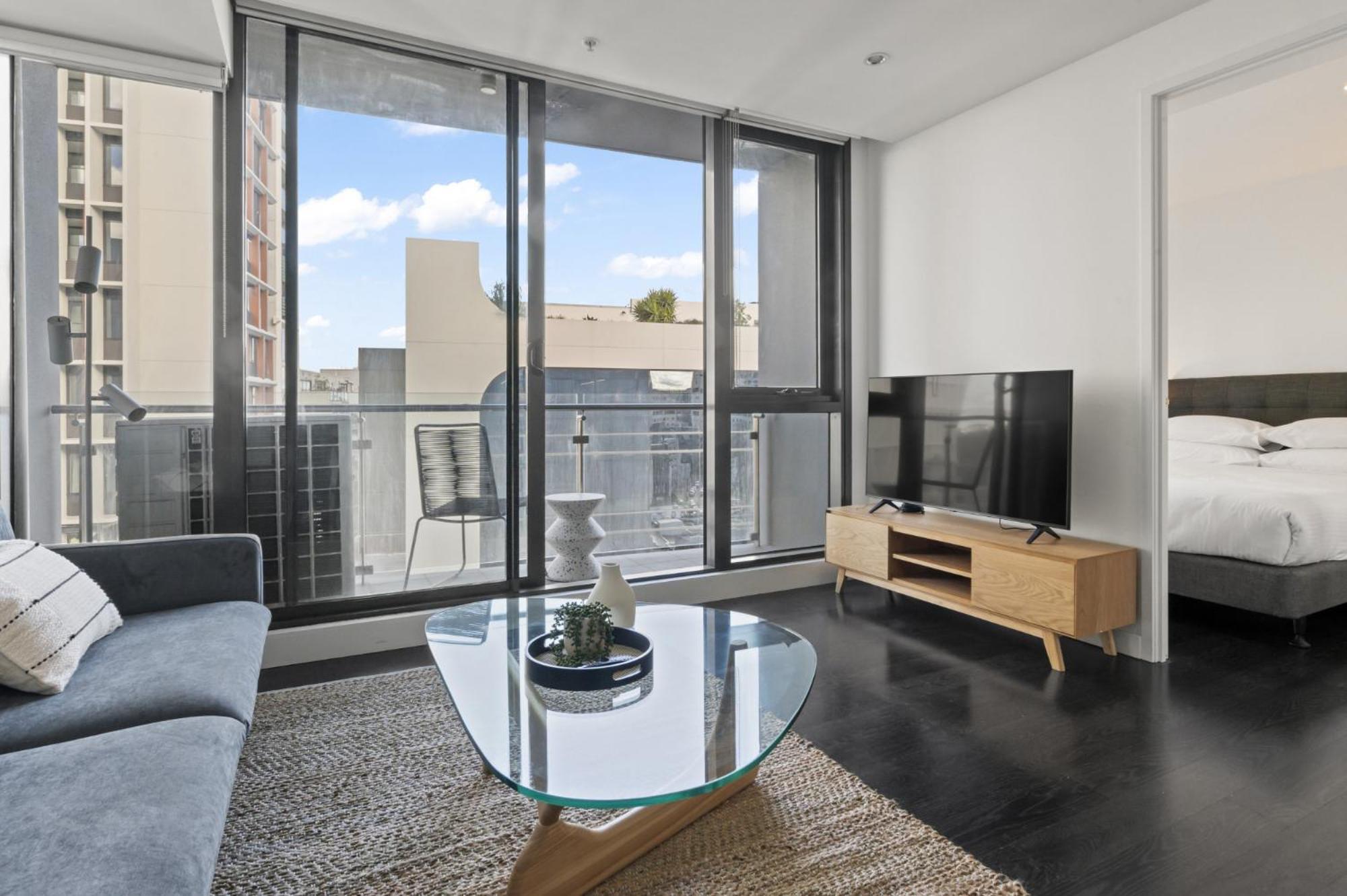 Modern 1-Bed Apartment Close To Attractions 멜번 외부 사진